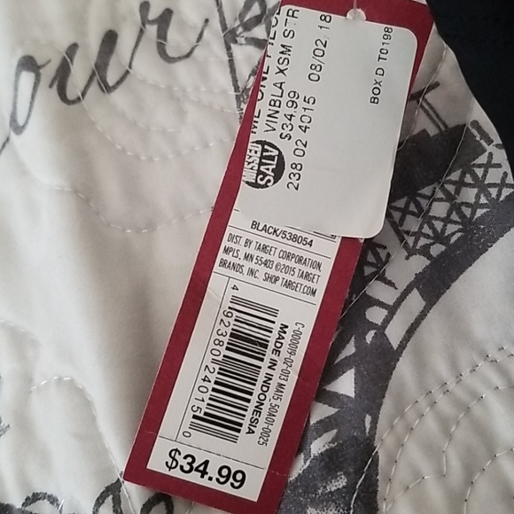 Bikini 1 piece swimsuit black and white - Picture 9 of 9